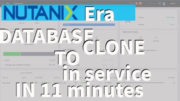 Nutanix Era: Microsoft SQL Server Database Cloning and Connect