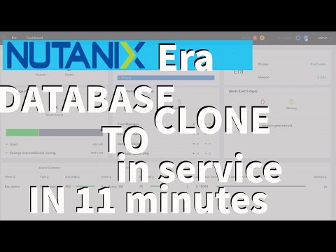 Nutanix Era: Microsoft SQL Server Database Cloning and Connect