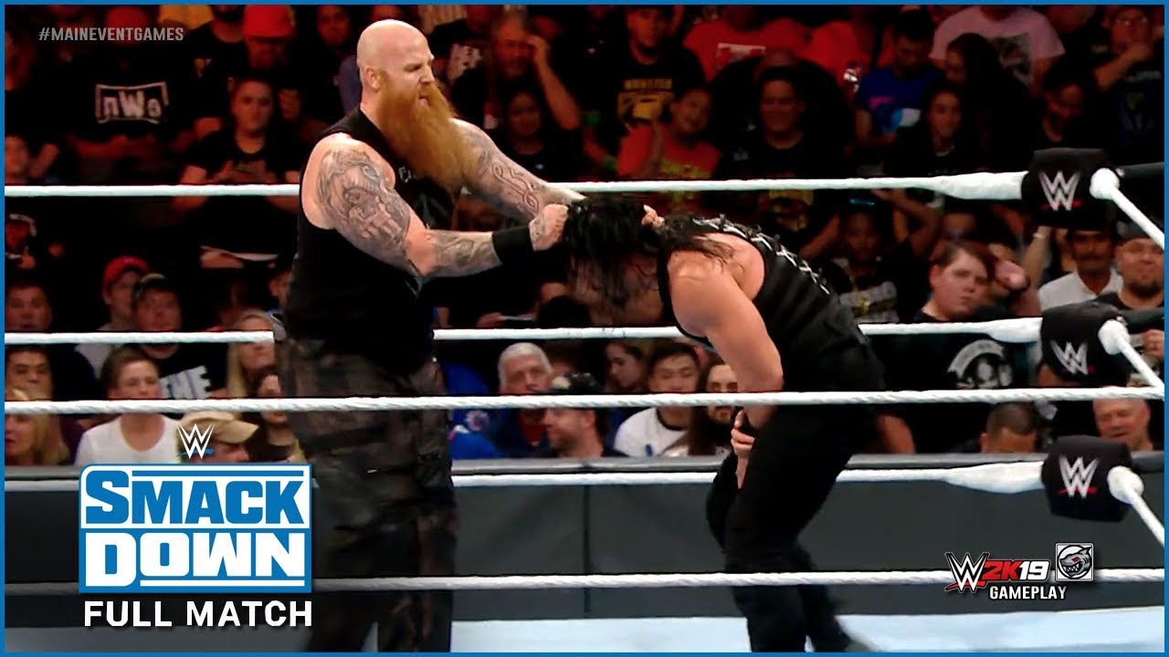 FULL MATCH - Roman Reigns vs. Erick Rowan : SmackDown LIVE, Oct 4, 2019