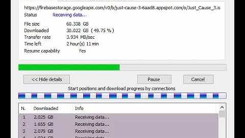 TM Unifi 30mbps download speed test using Internet Download Manager