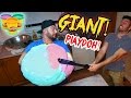 EXPERIMENT Glowing 1000 degree KATANA VS GIANT PLAYDOH BALL! (WORLD RECORD) | MOE SARGI