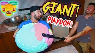 EXPERIMENT Glowing 1000 degree KATANA VS GIANT PLAYDOH BALL! (WORLD RECORD)(Decided to take a break form Overight challenges and film a EXPERIMENT Glowing 1000 degree KATANA VS GIANT PLAYDOH BALL! (WORLD RECORD) ..., 2017-02-25T00:55:43.000Z)