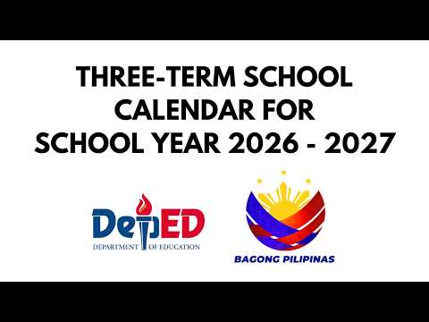 Ano ang Pagbabago para sa SY 2026-2027?