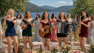 Serenity Waves Fusion โ Sweet Chilled Flamenco Guitar,Accordion,Flute, Sax & Mandolin for Relaxation