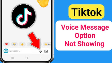 Tiktok Voice Message Option Not Showing Problem 2025 || Get TikTok Voice Messages