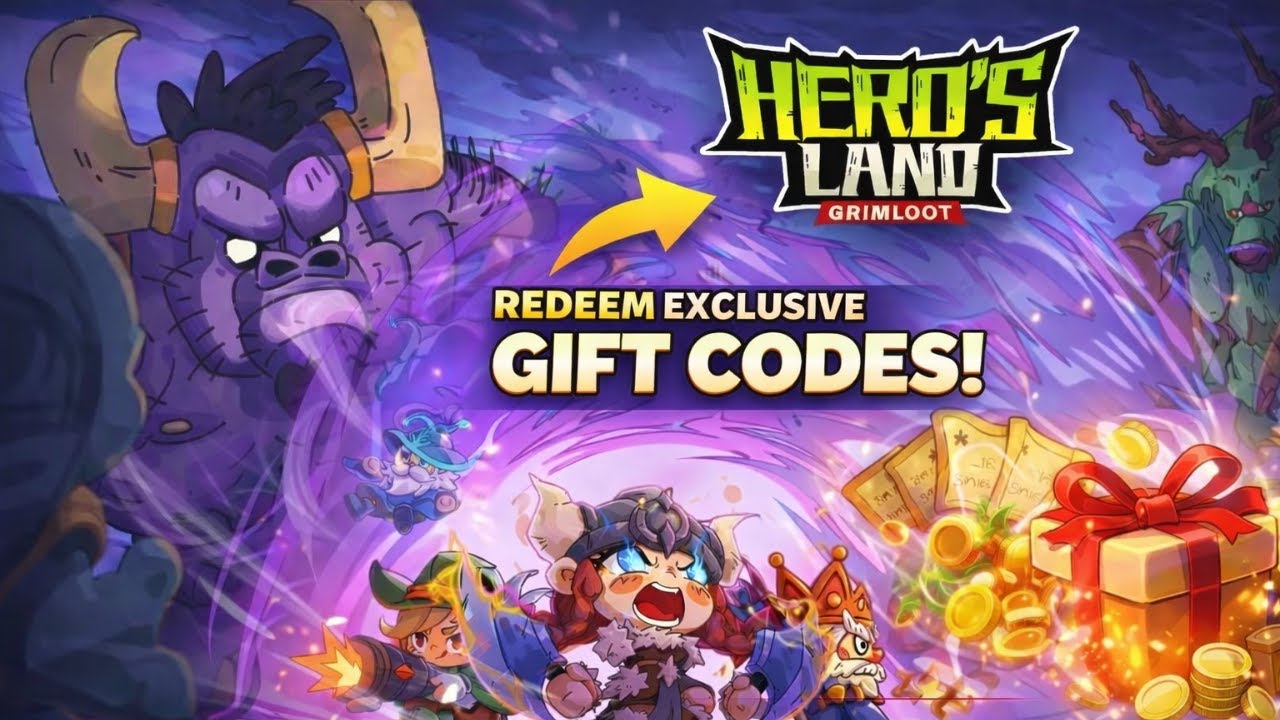 Как легко активировать подарочные коды Hero’s Land от GrimLoot 🎮🔥 Все коды рабочие