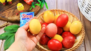Nešto Novo I Prelepo Farbanje Jaja Za Uskrs Sa Step Sokovima Za Čas Easter Eggs.