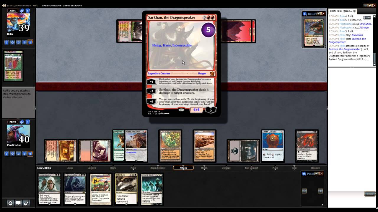 Relik Hunting 55 -- ????? Vs. Ojutai and Atarka -- Commander