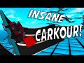 INSANE PARKOUR STUNTS! - BeamNG Drive Carkour 2 Map (Crashes and Funny Moments)