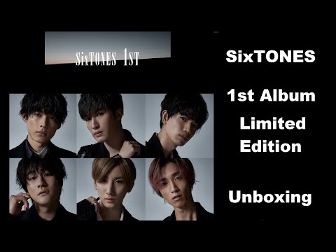 SixTONES(ストーンズ)「1ST」Limited Edition B (Unboxing)開封動画