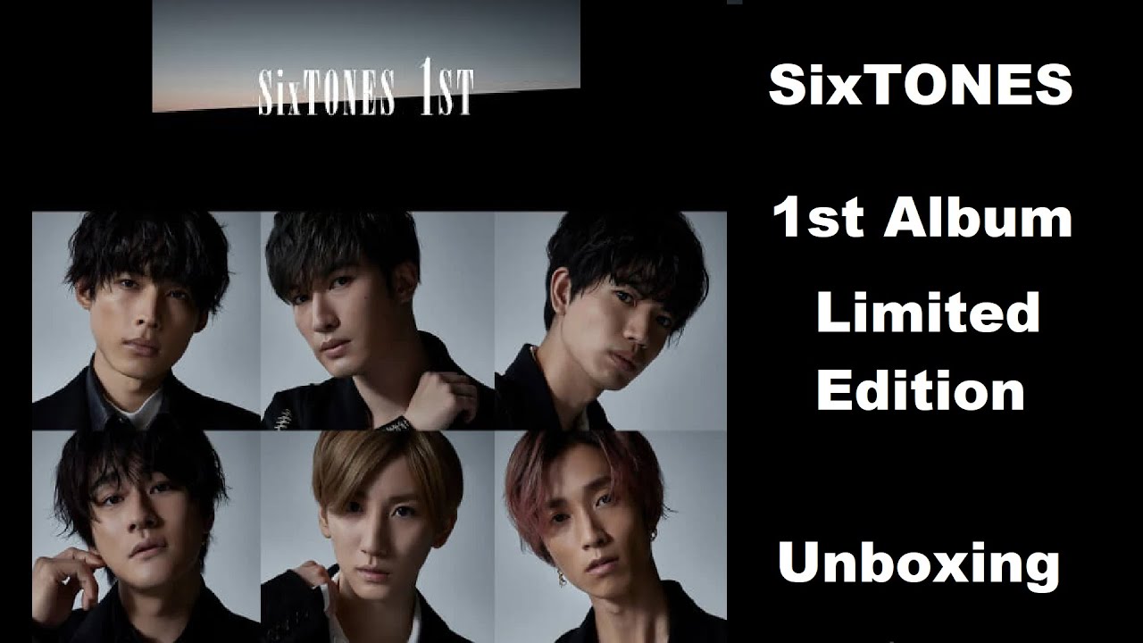 SixTONES(ストーンズ)「1ST」Limited Edition B (Unboxing)