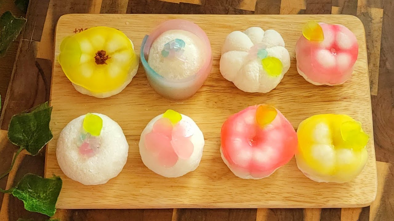 🌸화과자셋빼 만들기 Making Japanese sweets