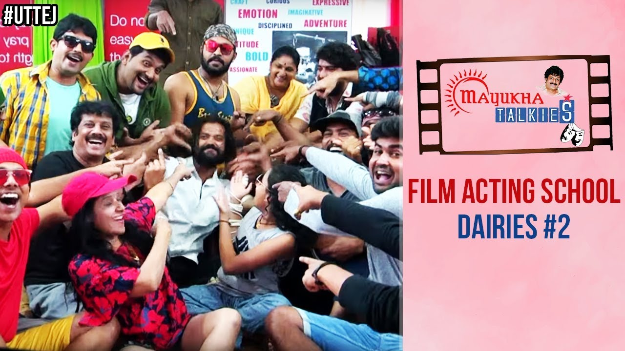 Mayukha Talkies Film Acting School Dairies | Students about Uttej and Mayukha Acting School