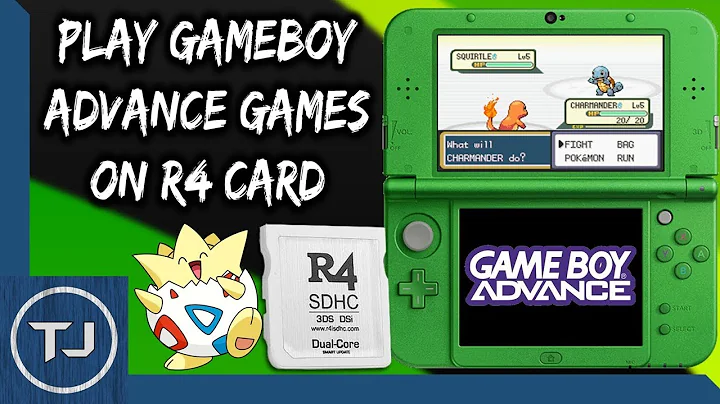 Play GameBoy Advance Games On Any R4 Card! (GBAEMU4ds)