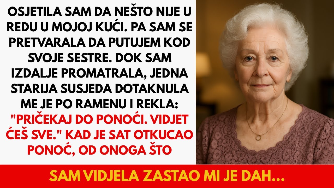 Pretvarala sam se da putujem i otkrila sam tajnu o svom sinu i snahi… U stvarnosti, oni su…
