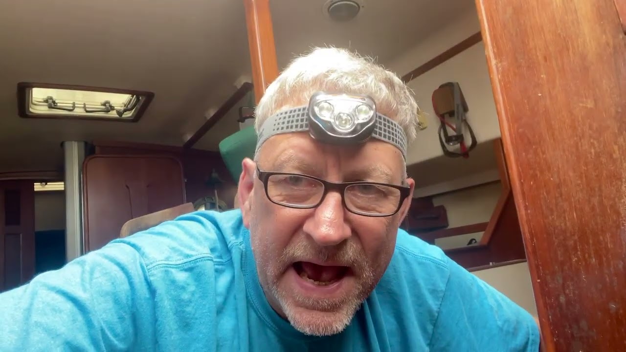 Season1 Episode 11 - Bilge work.  Throttle Cable and Lever.