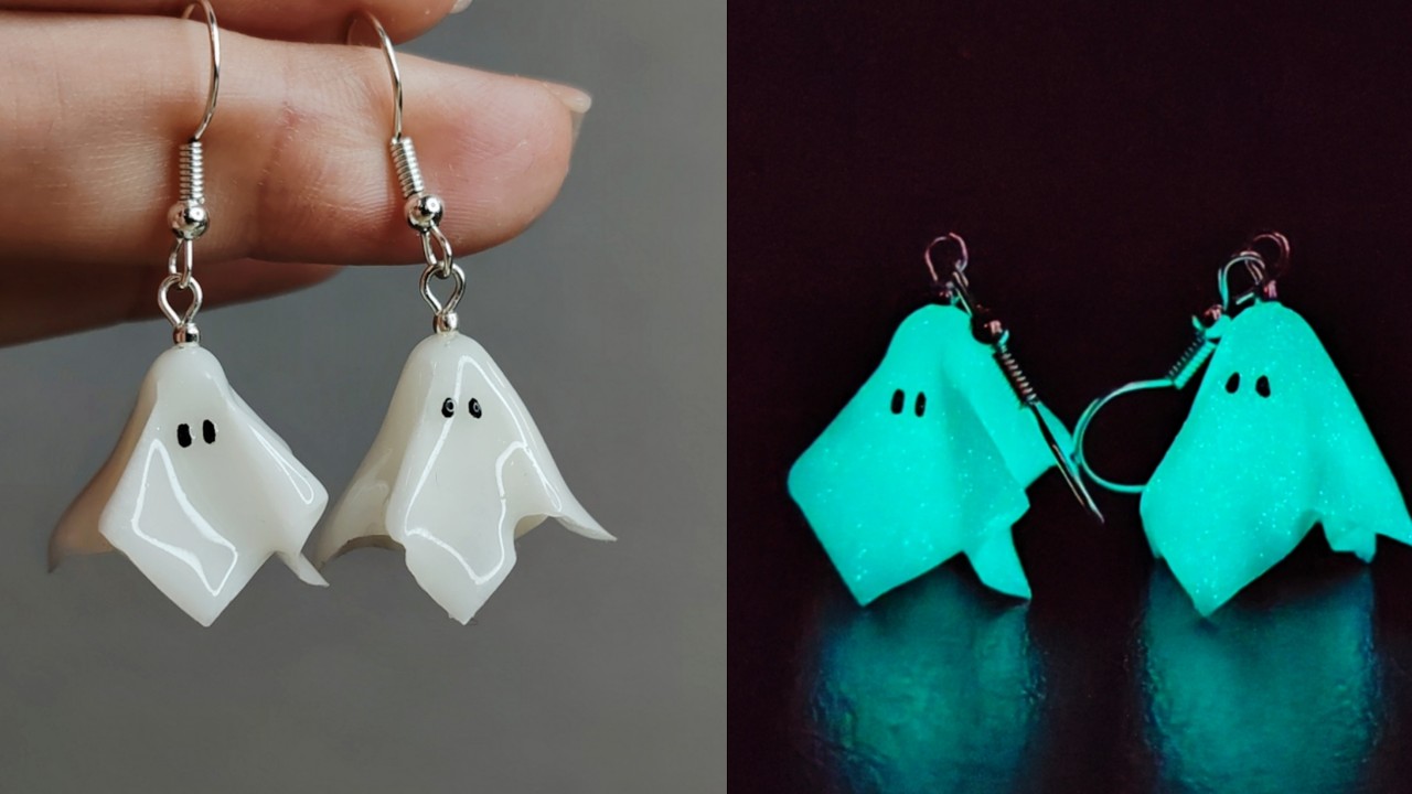 6 Halloween glow in the dark jewelry tutorials