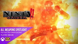 Master Ninja All Weapons Spotlight | NINJA GAIDEN 2 | EPIC 4K