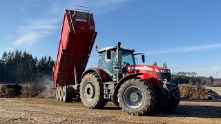 Odvoz Hnoje Mey Ferguson S 8735 And Annaburger Hts 29.14