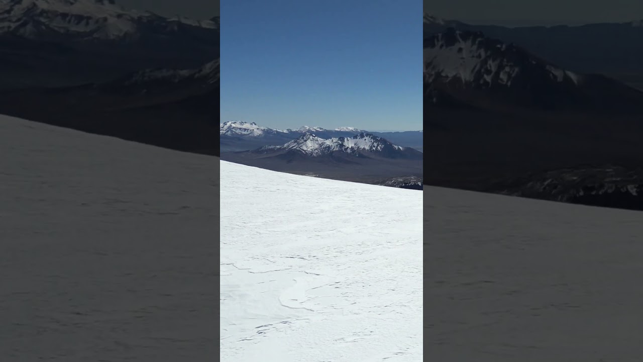 Drone at 6070 mètres, Guallatire, Chile 