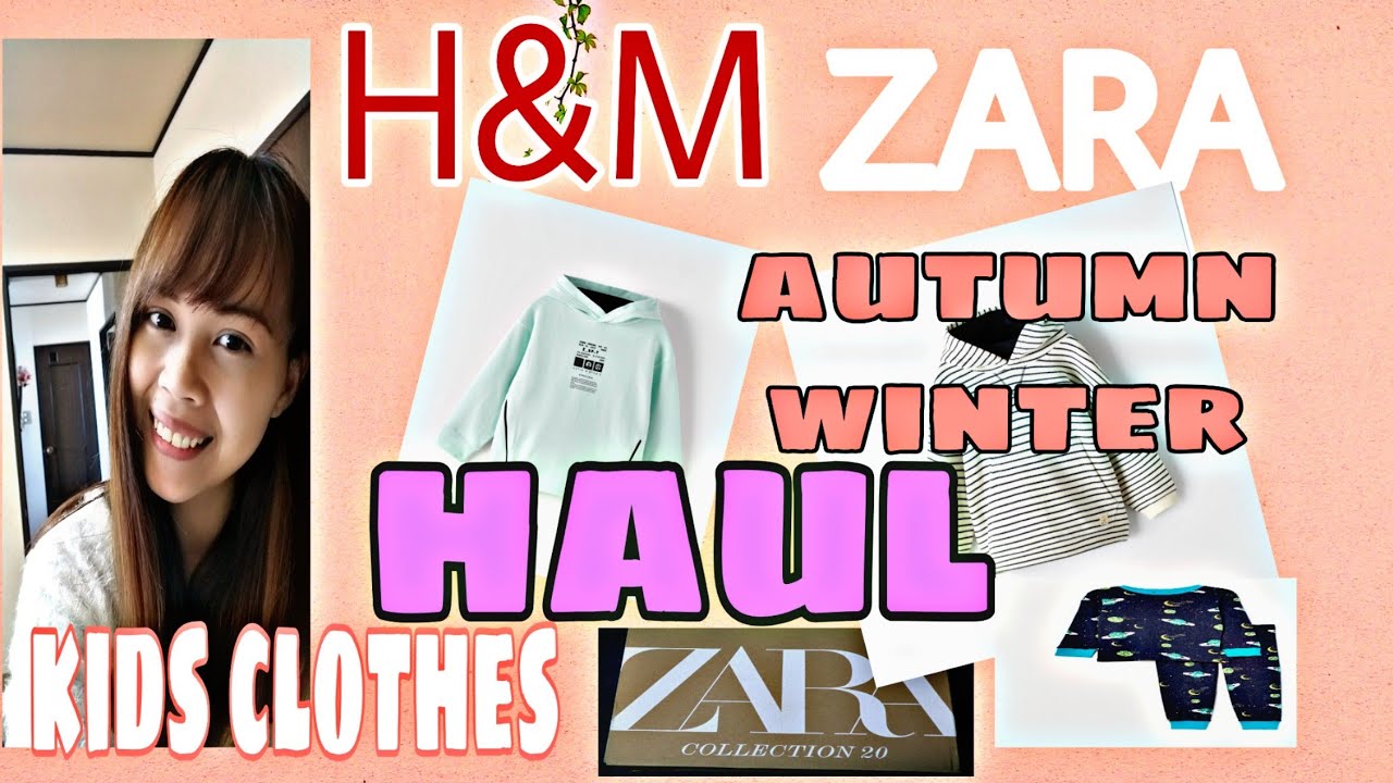 ZARA and H&M AUTUMN WINTER HAUL KIDS CLOTHES!2020