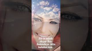 Söz ve müzik Aynur Kurt Avşar kızı pervormans dance pop aranjman ve vokal yapay zeka...