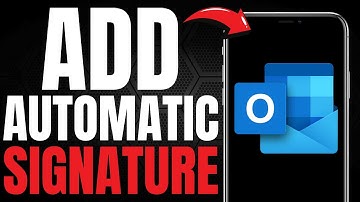 How to Add Automatic Signature to ALL your Outlook Emails on Desktop (EASY GUIDE) [2024]