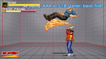 Final Vendetta - Duke basic Touch of Death combos