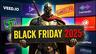 🔥80% OFF?!! Massive Black Friday 2025 AI Deals: Higgsfield, ElevenLabs, Adobe &amp; More (Verified List)