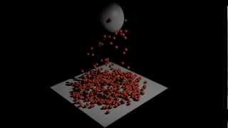 Blender 2.62 experimental particles nodes bounce setup v01