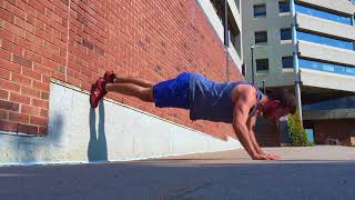 Wall Walking Push-ups