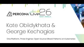 One Platform, Three Engines   Open Source DBaaS Patterns on Kubernetes