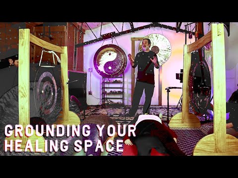 Grounding Energy in Your Healing Space | Live Guided Meditation and Sound Healing | Gongs Unlimited