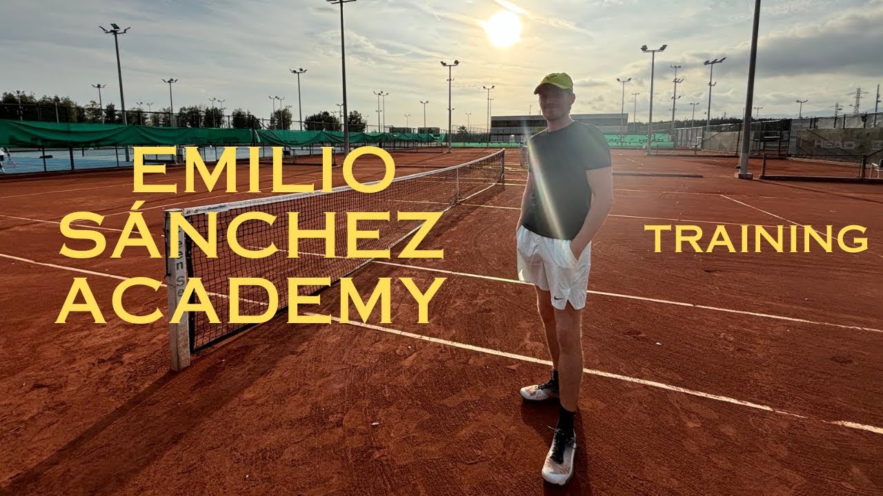 Tennis Training at the Emilio Sánchez Academy in Barcelona