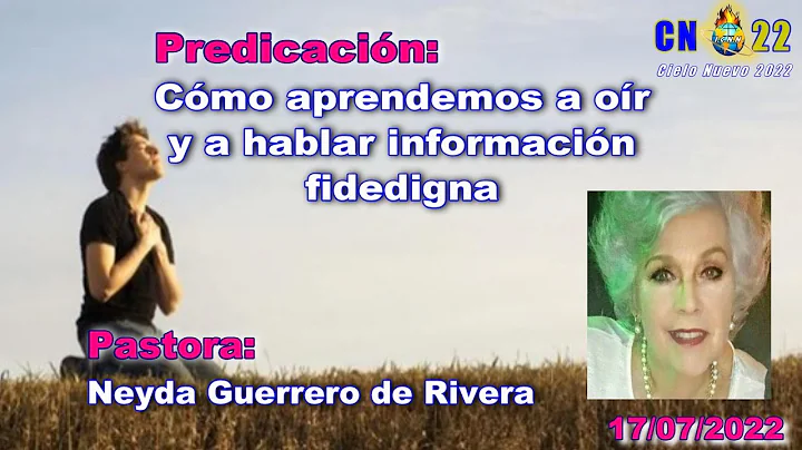 Predicacin Cmo aprendemos a or y a hablar informac...