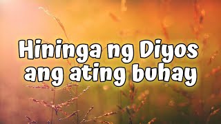 Genesis 2:7 | Hininga ng Diyos ang ating buhay Genesis 2 7 Tagalog