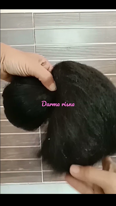 Buat sanggul Bali dgn Cemara ala darma risna