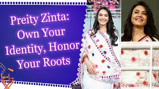 Preity Zinta Embraces Her Punjabi Heritage in Stunning Phulkari Look screenshot 4
