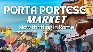 A Slow Sunday in Rome: Porta Portese Market, Vintage Finds & Hidden Coffees shop ☕️ screenshot 1