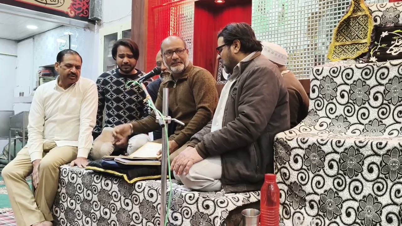 Marsiya.jnb vilayat ali wa hamnawa majlis e barsi jnb md miyaa'n sb Delhi 