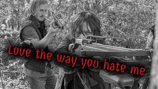 Daryl and Dwight - Love the way you hate me