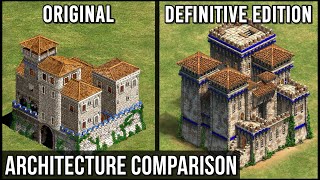 Age of Empires 2 Architecture Comparison: Original vs Definitive Edition
