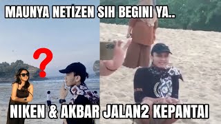 NIKEN SALINDRY & MAS AKBAR JALAN2 KEPANTAI‼️TONTON INI SAMPAI HABIS‼️BIAR FAHAM..