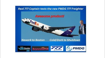 Real 777 Captain tests the new PMDG 777 Freighter on MSFS 2024 for the first time. Awesome product!