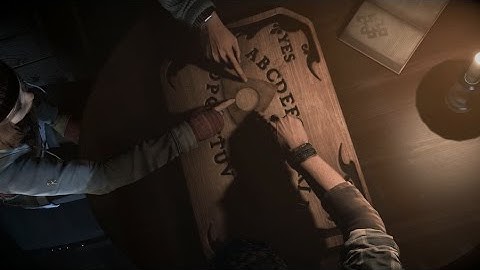 Until Dawn Walkthrough - Part 4: Playing A Spirit Board!