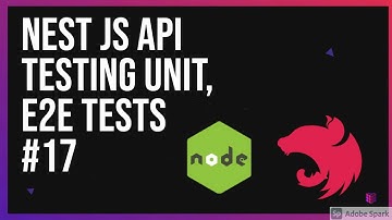 Nest JS API Testing Unit, E2E Tests #17