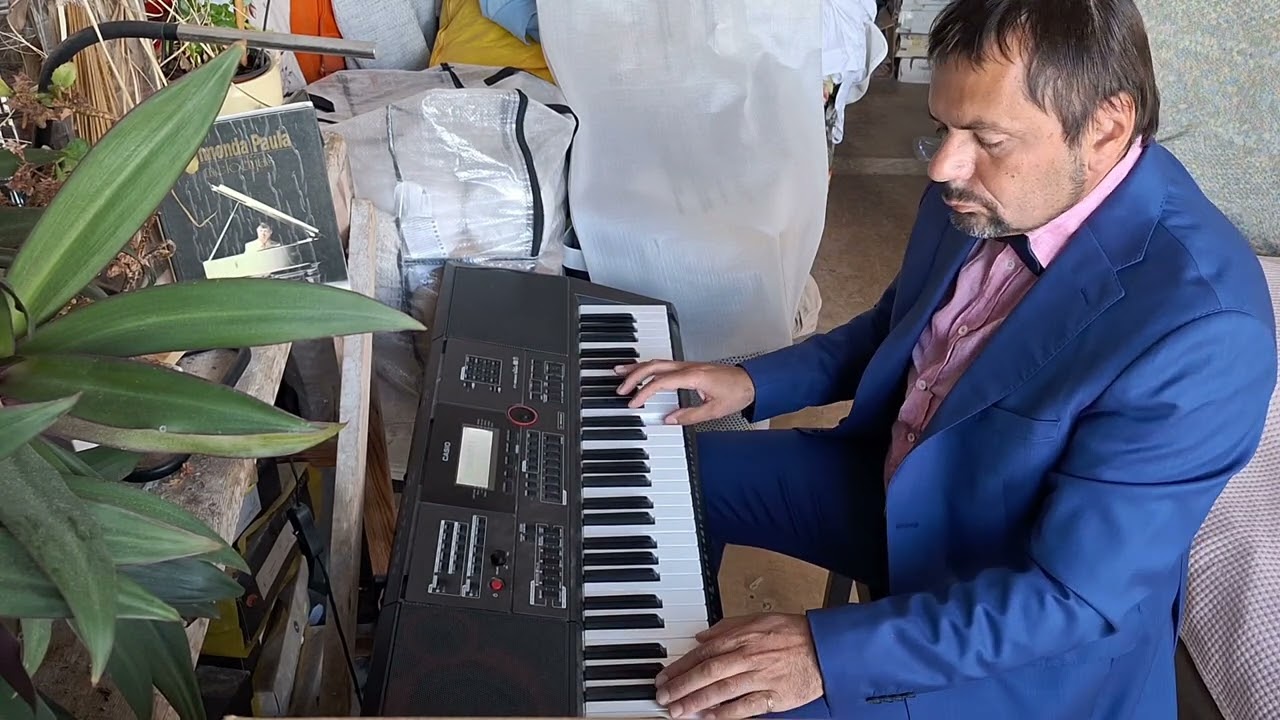 Главная тема из к/ф "Испанский вариант",  Раймонд Паулс, кавер на синтезаторе, Amb .