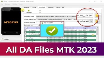 MediaTek  Secure Boot DA Files 2023 [All Models] To FRP/Flash/Root/Unlock , IMEI, With SP Tool