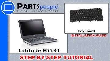 Dell Latitude E5530 (P28G-001) Keyboard How-To Video Tutorial