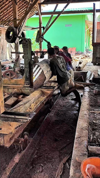 saw for door material with a thickness of 8cm part 6 #carpentry #sawmill #america #russia #timbersaw